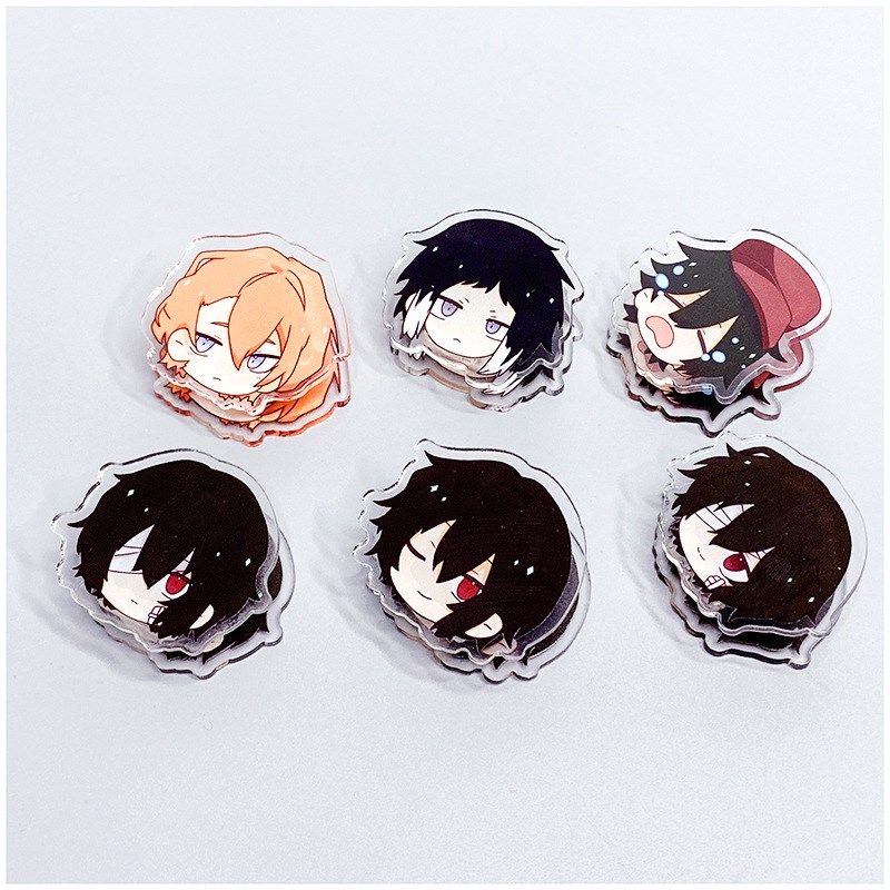 动漫文豪野犬亚克力PP夹可爱太宰治中原中也卡通收纳便签手账夹子,文具电教/文化用品/商务用品,便条夹/照片夹,淘宝优惠券,粉丝福利购,淘宝优惠卷