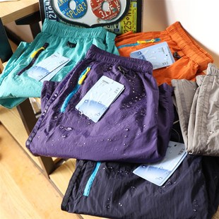 轻薄透气 防水休闲短裤 男女情侣款 百搭运动沙滩裤 夏季 山系户外