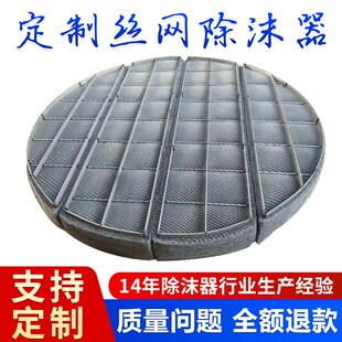 丝网除沫器 气液分离除沫器 吸收塔除雾器 精馏塔阻雾器 消泡器