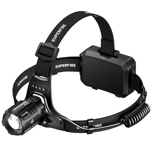 神火HY02变焦40W感应头灯大功率强光充电超亮头戴式夜钓超长续航
