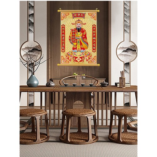 2026年新款防水门神秦叔宝尉迟恭日月守护神春节大门装饰门神门贴