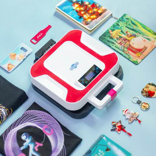 2*0cm热转印机器平板烫画机新款 烫钻机T恤印花机压烫机烫标机