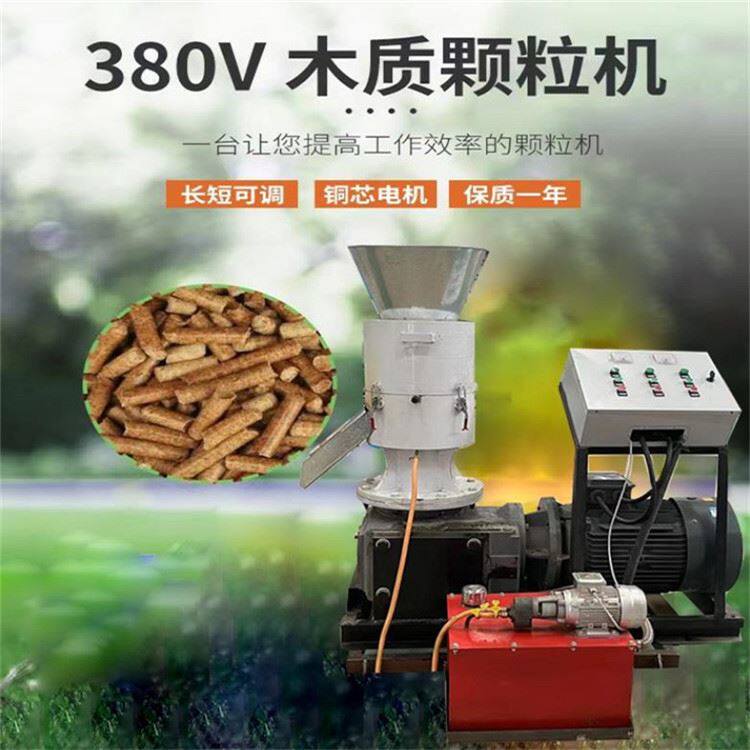 浩凡350型猫砂造粒加工设备木屑椰壳颗粒机生物质燃料压缩造粒机