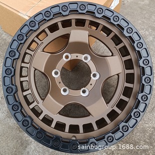 盛博汽车改装 17寸 F66DX021 铝合金轮毂轮圈 旋压