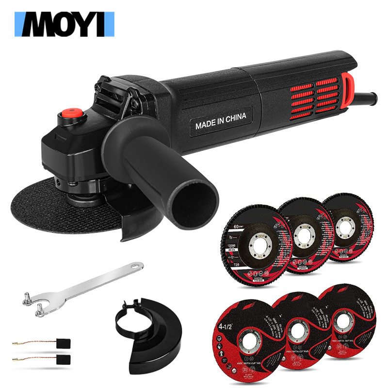 角磨机 电动切割打磨抛光机便携手持式除锈抛光电磨机 角向磨光机