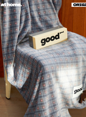 gohm{迷雾森林}秋冬柔软牛奶绒毛毯沙发盖毯办公室午睡毯