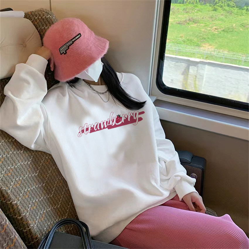 圆领潮牌卫衣女2023秋冬新款百搭休闲慵懒风情侣打底上衣宽松复古属于什么档次？