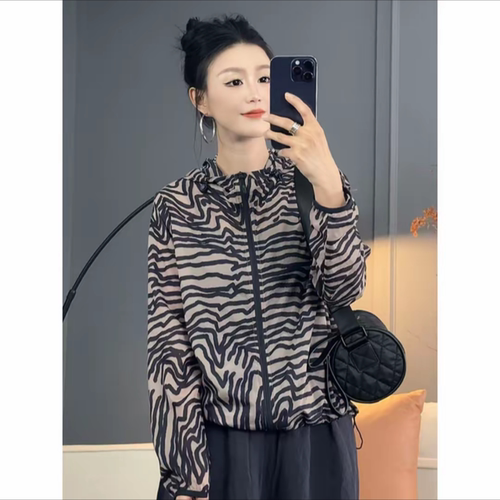 皮肤衣宽松透气百搭外套女
