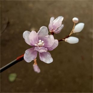 头饰簪子步摇日常旗袍挽发配饰 发簪古风汉服琉璃簪花盘发流苏古装