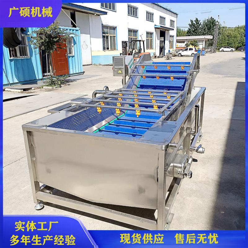 雪花梨清洗机 全自动气泡刺梨清洗机 梨膏前处理设备