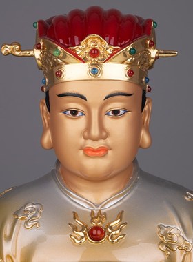 极速纯铜灶神爷像灶君司命神像铜像家用供M奉灶王爷灶神星君神像