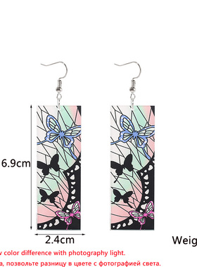 极速Anime Demon Slayer Kimetsu noD Yaiba Blade of Ghost earr