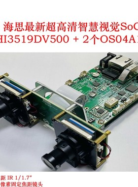 极速海思开发板HI3519rDV500智慧视觉方案2.5T算力硬件算法定制产