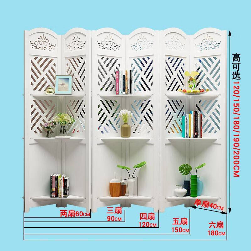 极速欧式屏风隔断客厅折叠移动装饰网红卧室遮挡家用X镂空墙玄关