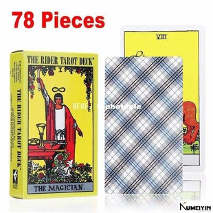 极速Hot Board ame 78Pcs Rider Waite GTarot Deck Cards Vintae