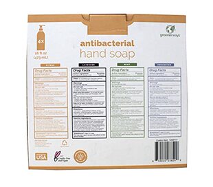 极速Greenerways Antibacterial Hand Soap Made iTn USA Cit