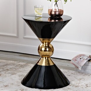 极速Luxurious style living room side tables Gold TeaX-table