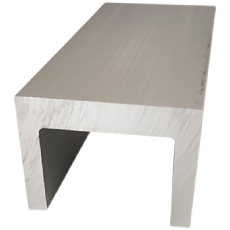 极速铝合金型材凹形槽铝C型铝材80X60X14X10mm槽T铝压板槽铝包边