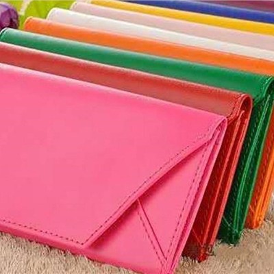 极速10 yards roll 0.8mm thick fine grain PVC Qleather Luggag