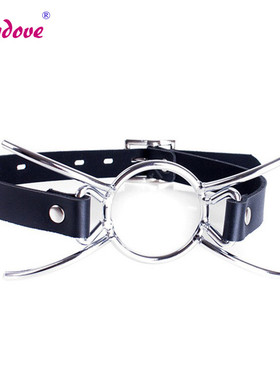 极速Oral Fixation PU Leather Bondage Restraint MoUuth Gag Sp