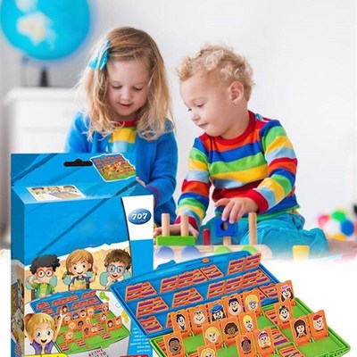 极速Guess Who I Am Puzzle Cognitive Card ChNaracter Guessing