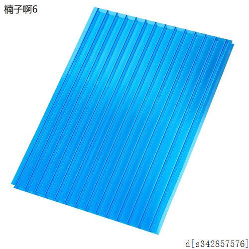新品c空p中阳光板透明多棚耐力板C隔热婚庆顶棚双层雨层采光板5mm