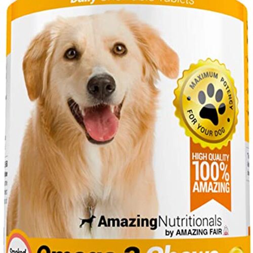 新品Amazing Omega fopr Dogs - Dog Fish Oil Pet Antioxidant f