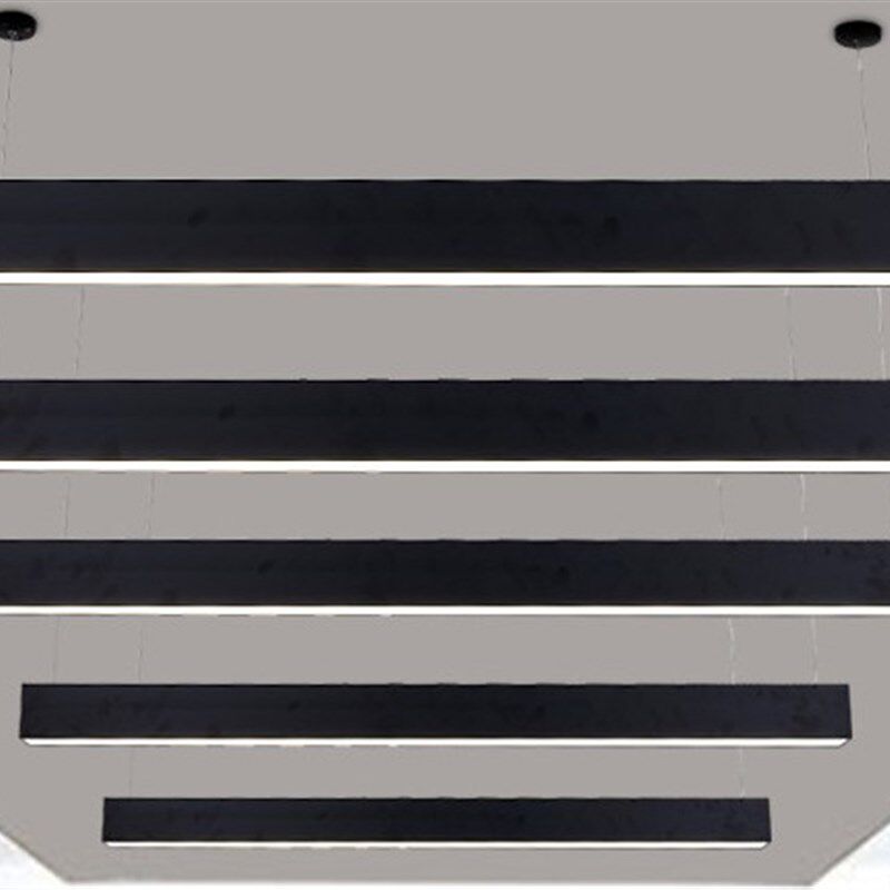 极速一字长条g日光灯盘t8佛山灯芯吊线天花板灯明装饭厅格栅灯木