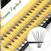 MEyelashes 极速Cluster eyelash Fake False EyeLashes Grafting