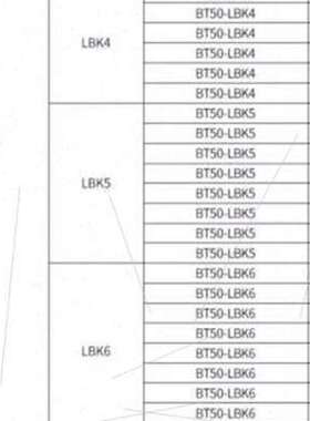 极速新款精镗刀刀柄EWlN镗头BT50LBK5BT40LBK6CNC加工中心镗刀连