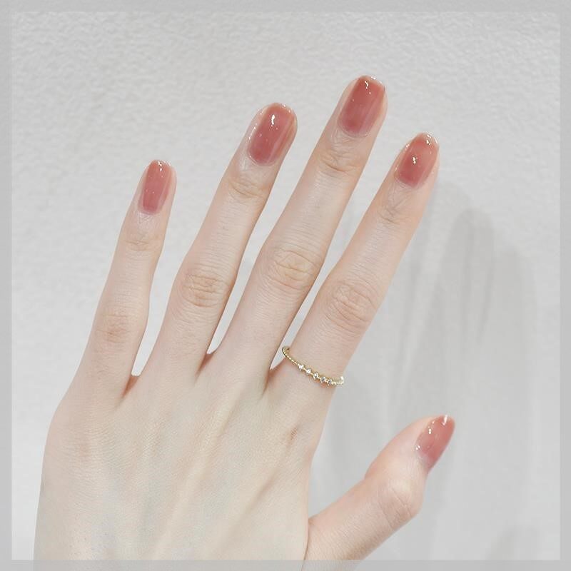 极速一然指甲油裸色系透明免烤快干持久2021年新T色女可剥撕拉秋