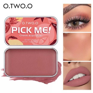 极速O.TWO.O Multifunctional Mzakeup Palette 3 IN 1 Lipstick
