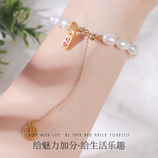 极速抽拉式水晶珍珠手链diyy饰品配件穿手串项链自制钢丝绳串珠材