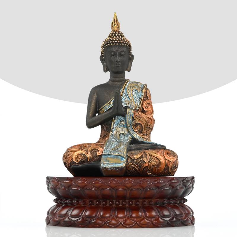 极速实木方形圆形底座佛像观音菩萨莲花座摆件托架家W用加高财神