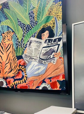 极速Anaimal series design Nordic INS hanging tapestry backgr