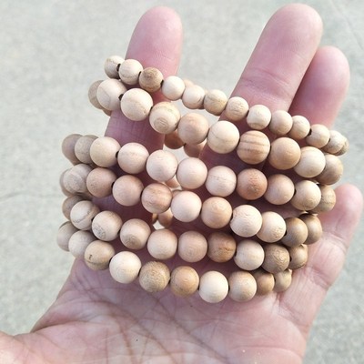 极速肥城桃木无漆桃木佛珠手串念珠手链手串男女宝宝X婴儿随身朱