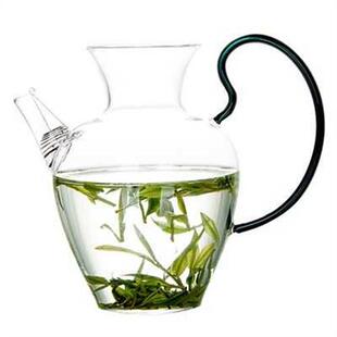 极速耐热玻璃泡茶壶仿宋执壶透明泡绿茶器家用手执公W道杯过滤分