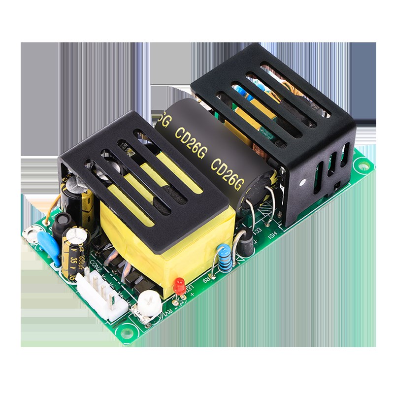 极速52V2A可调直流开关电源裸板yAC-DC隔离型降压稳压电源模块52V