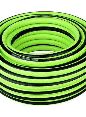 极速水管软管家用花园自p来水管防爆防冻洗车浇花高压pvc绿色4分6