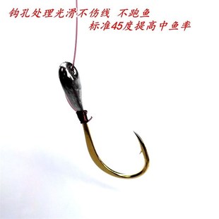 极速空钩逗钓钩千又胴打朝天钩焊锡钩抖钓M钩空钩钓钓鱼神钩鱼钩