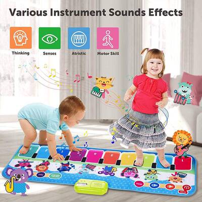 极速Musical Piano Mat MultifunctiDon Music Instrument Keyboa