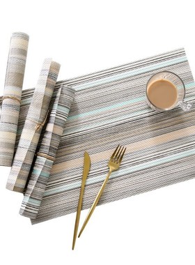 极速2020 PVC Placemats Coaster Table MaJts For Dining Table