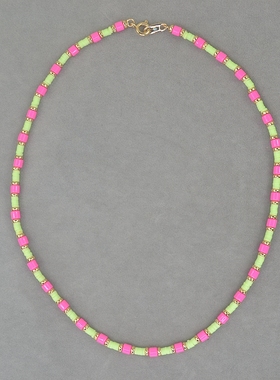 极速RA 软陶 搪瓷  短款O项链 波西米亚风