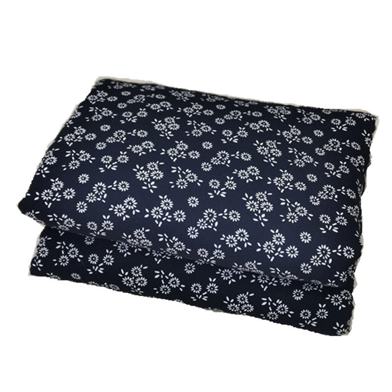 极速民宿故居全棉江南水乡乌镇蜡染蓝印J花老土布床单四件被褥枕