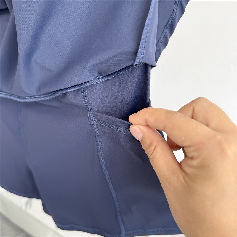 极速运动半身裙女小o个子网球裙裤防走光透气跑步短裙健身训练瑜