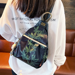 双层主袋南韩丝双肩包女2025新款时尚休闲女士斜挎胸包旅行小背包