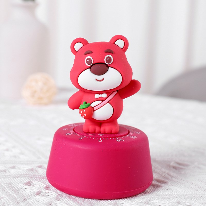 卡通公仔学习计时器创意机械定时器时间管理提醒器厨房闹钟