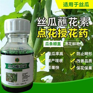 丝瓜专用蘸花素沾花药授粉药顺直拉长顶花L防畸增产保花保果浸花