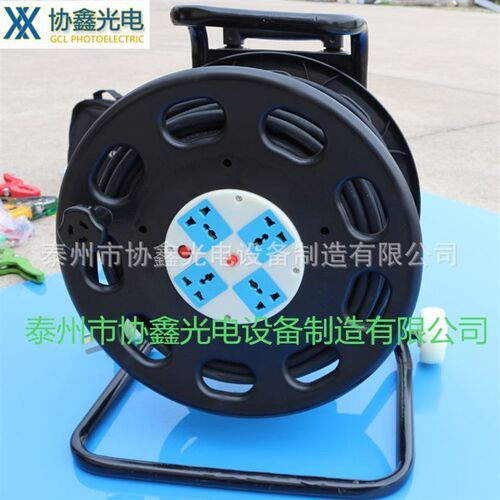 电缆盘1380V/220V移动电源盘30/50/100米绕线电缆盘拖线空盘