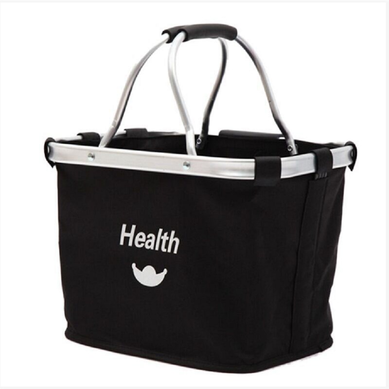 自行车车筐 新款手提布兜 电动自行车帆布车篮 折叠车布篮